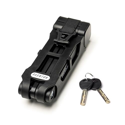 Aventon Folding LockBike Locks Heavy Duty Anti Theft for 8.5mm Thick Steel BarsBike Lock with Key of Electric Dirt Bike and Heavy Duty Bike