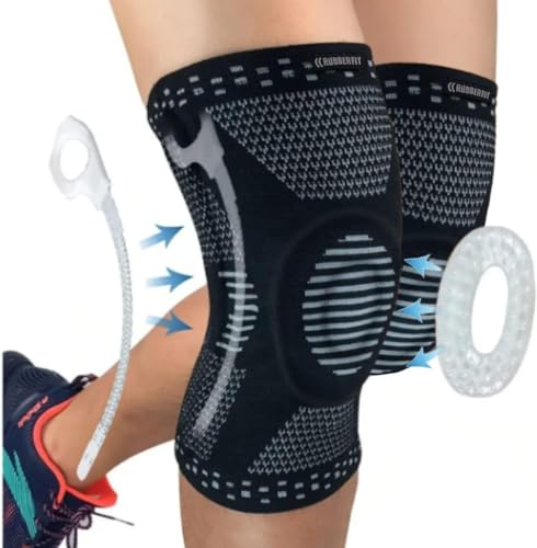 Joelheira de Compressão Profissional Snake para Academia Crossfit...