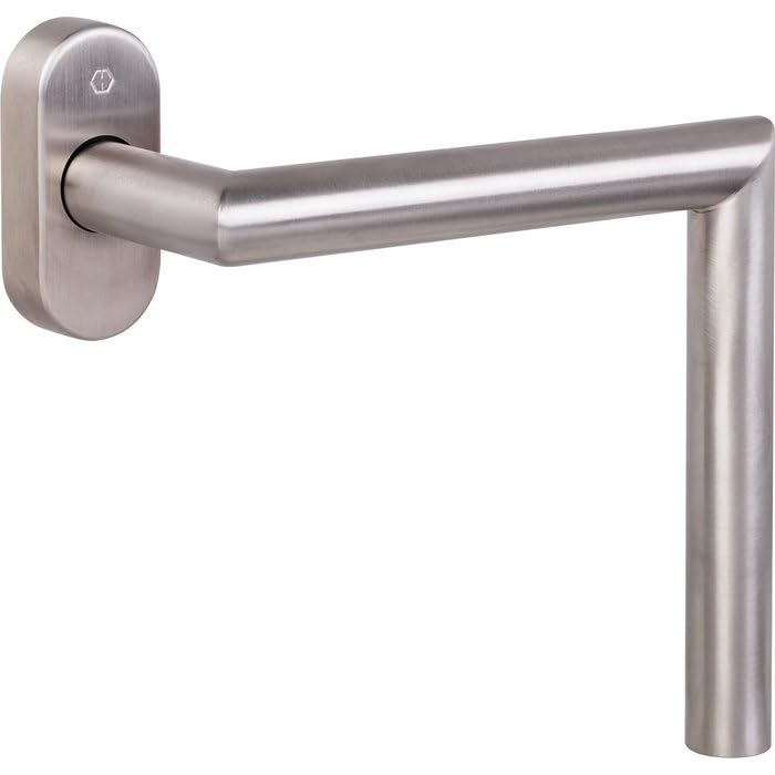 Hoppe et ie EHA72221 Poignée de fenêtre HOPPE INOX PMR-Gauche-150/150 mm-10819263