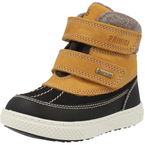 Primigi Barth 19 GTX Kid's Boot GORE-TEX Leather Yellow Waterproof Lightweight