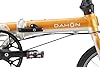 ダホン(DAHON) K3 折りたたみ自転車 2025年モデル 軽量 14インチ 3段変速 アルミフレーム マンダリンオレンジ #1