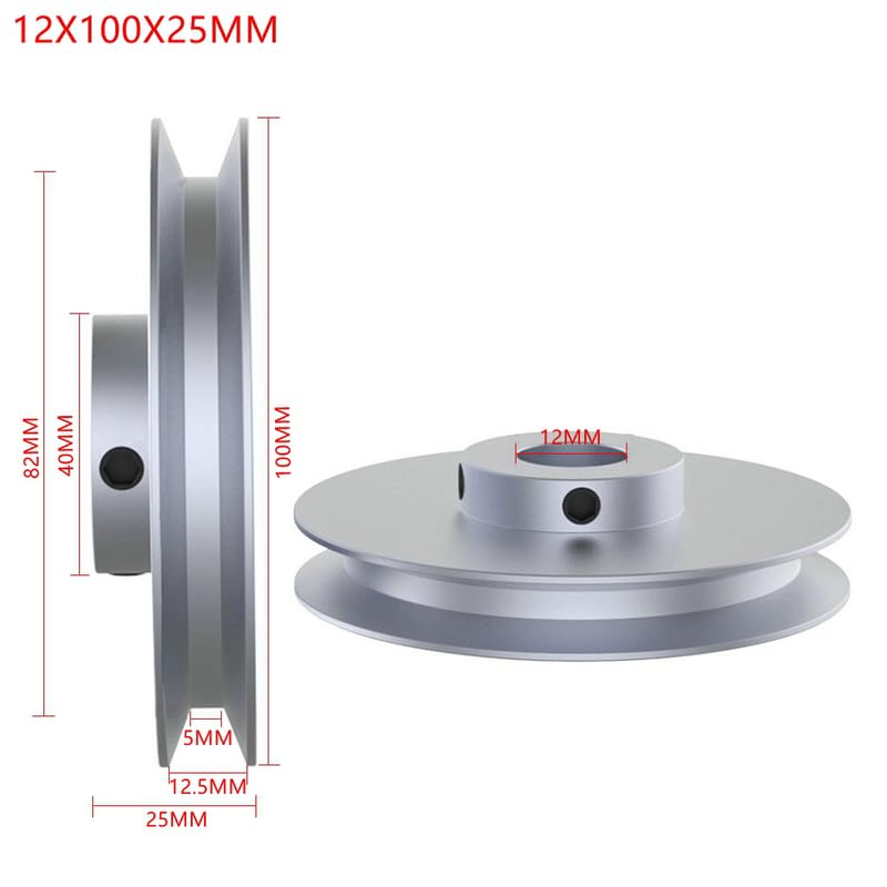 Aluminiowe koło pasowe rowkowe A koło pasowe klinowe 40 mm-120 mm rozmiary stop idealny do zastosowań mechanicznych wysoka wydajność wytrzymałe wszechstronne zastosowanie