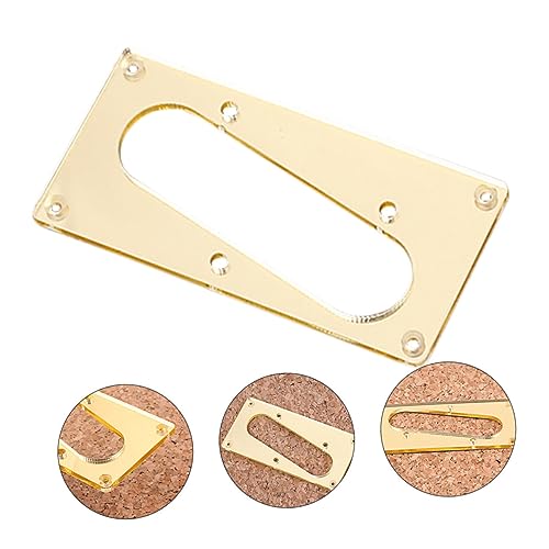 CORHAD エレキギター用ピックアップ取り付けリング ピックアップ保護カバー 交換用エッジ プロ仕様 ギター変換対応 軽量設計 簡単取付