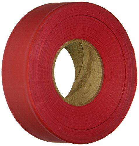IRWIN Tools STRAIT-LINE Flagging Tape, Red, 300-foot (65901)