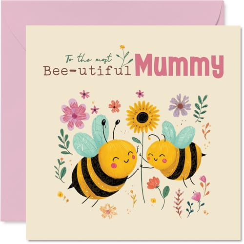 Mummy Birthday Card Bee-utiful