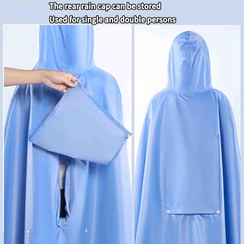 Poncho de chuva impermeável adulto capa de chuva feminina embalável casaco de chuva reutilizável mas