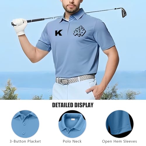 Custom Golf Polos - Personalized Sport-Tek Performance Polo Shirt for Teams, Events & Work Uniforms XS-4XL miniatura 3