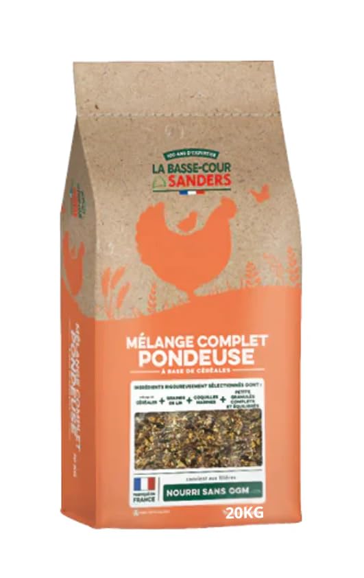 Sanders Mélange Complet Pondeuse, Aliment pour Poules...