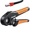 Pinza Crimpatrice Esagonale，Capicorda Da 0,08-16mm²Regolabili Puntalini Elettrici A Crimpare,Pinza Crimpatrice Puntalini Kit Elettricista Per Uso Industriale E Fai-Da-Te (CP56001)