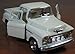 1/32 Scale 1955 Chevy Stepside Pick-up Truck Metal Diecast Model Collection Pull Back Action Kinsmart White