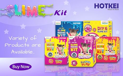 Image of HOTKEI (2 Liter) Slime Activator DIY Magic Toy Jelly Putty Making kit Set Borax Slime Activator Liquid Gel Toy for Boys Girls Kids for Making Slime at Home