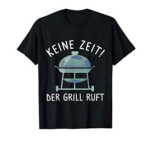 Damen Grillmeister Vintage Retro Griller BBQ Grill Kugelgrill T-Shirt mit V-Ausschnitt