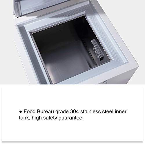 Hnzxib -86° C Horizontal Ultra-Low Temperature Laboratory Freezer Refrigerator 58L (2.05Cu Ft) Deep Refrigerator With Controller(110V) #TOP1