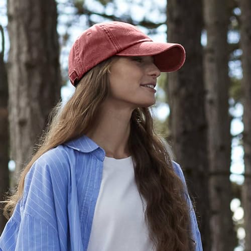 Image of Glamorstar Classic Unisex Baseball Cap Adjustable Washed Dyed Cotton Ball Hat