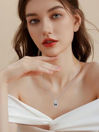 Gifts for Women-Tahitian Black Pearl Necklace-Birthday Anniversary Wedding Gifts for Her Wife Mom Tahitian Black Pearl Jewelry4