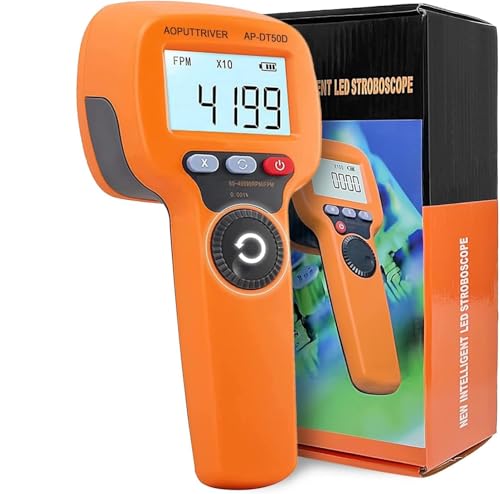 Stroboscope industriel sans contact 60-49999 FPM à flash LED pour inspection de moteur