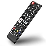 Mugust Universal Mando a Distancia para Samsung Smart TV,para Todos los Original Samsung TV AA59-00741A AA59-00786A AA59-00602A BN59-01175N BN59-01199F(Sin Batería)