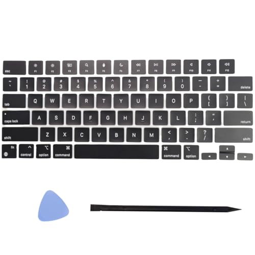 Replacement Keyboard Full Set of Keycaps Keys and Tool Fit for MacBook Air 13.6