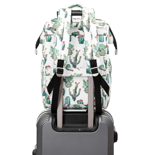 Kinmac Wide Open Style Laptop Backpack College Travel Outdoor Backpack For Laptop Up to 15.6 Inch (Cactus) by Kinmac - Image 3