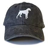 Jumsky Boxer Dog Hat for Men Women,Boxer Mom Baseball Caps Washed Cotton Plain Snapback for Dog Lovers
