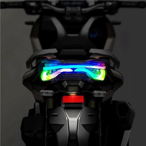 Feu arrière de moto pour ADV160 ADV150 éclairage RVB