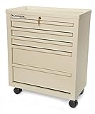 Lakeside Manufacturing BV05 Super Saver Bedside Cart, Metal, 5 Drawer (Fully Assembled)