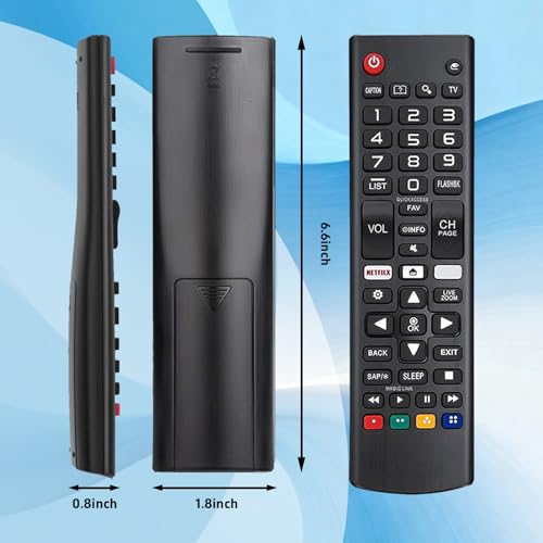 Image of Universal for LG TV Remote Control Replacement for All LG Smart TV with Netflix Quick Button