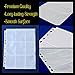 50 Sheets of premium 9 Pocket Page Protectors for Pokemon Cards and Magic The Gathering Cards, etc.