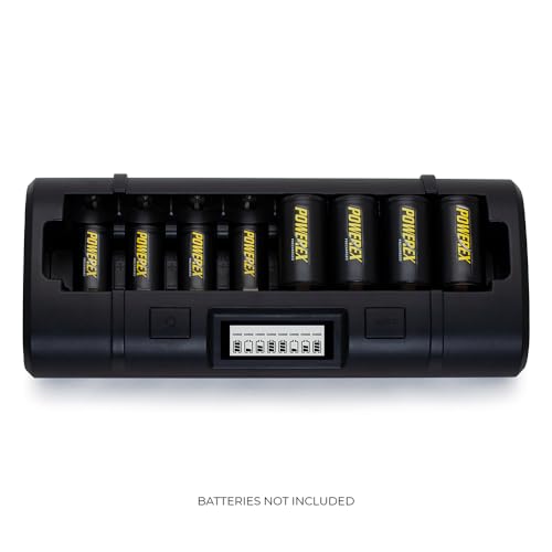Powerex MH-C808M Charger For 8 Aa/Aaa/C/D Nimh/Nicd Batteries thumb #1