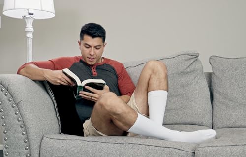 compression socks for men and women 20-30 mmhg graduated compression for flight travel sports pregnancy running