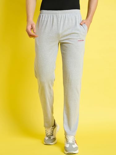 Image of bearbrother Men's Regular Fit Solid Trackpants