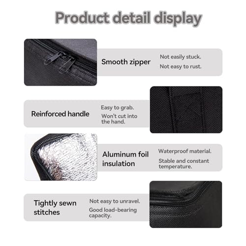 Zephyra 35L Kühltasche Faltbar, Isoliertasche für Auto, Picknicktasche Thermotasche, Große Kühlbox für Reisen, Camping, Strand, BBQ, Wiederverwendbar, Wasserdicht