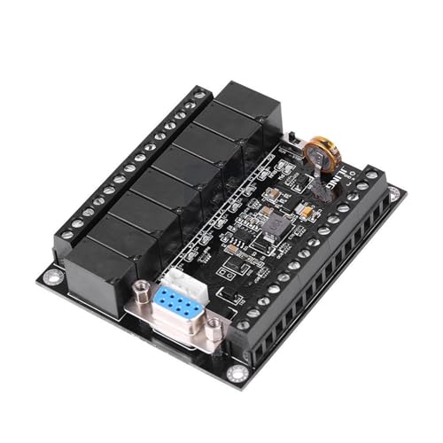 Salida analógica 1AD 1DA en módulo de relé controlador programable FX1N-20MR de placa industrial