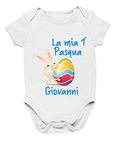 Colorfamily Body Neonato Pasqua Personalizzabile Maschietto La mia...