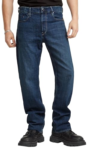 G-STAR Raw - Mens Dakota Regular Straight Jeans, Color Worn in Sentry Blue, Size: 36W x 36L