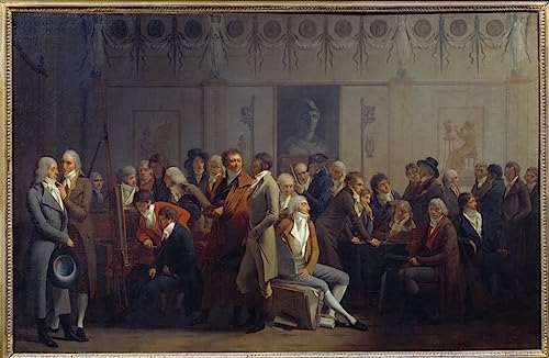 Peinture pour décoration salon haut de gamme : la toile historique Boilly 60x90cm