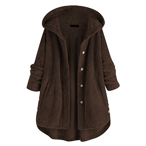 Manteau d'hiver grande taille chaud et ample style décontracté pour femme ronde taille 6XL