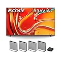 Sony 65 Inch Mini LED QLED 4K Ultra HD TV BRAVIA 7 Smart Google TV with Dolby Vision HDR and Exclusive Features for PlayStation®5 (K-65XR70), 2024 Model BRAVIA Theater Quad