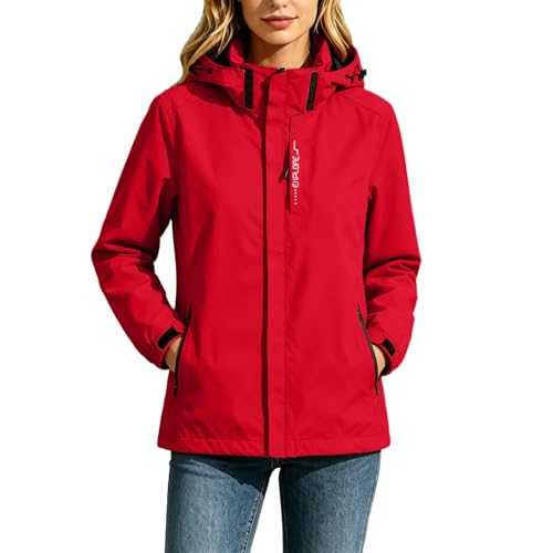 Veste de pluie femme légère et imperméable avec capuche