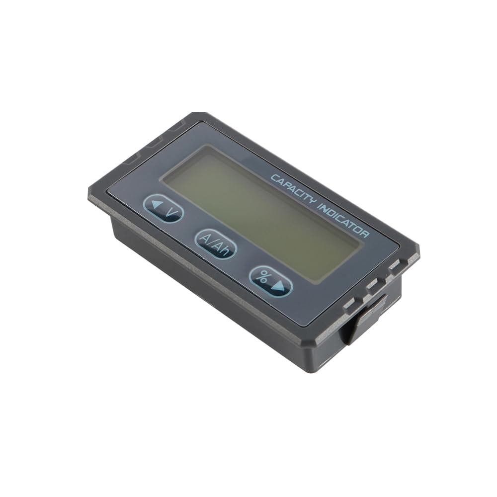DollaTek Testeur de batterie Coulomb Compteur Indicateur de capacité Détecteur Li-ion Lifepo4 Coulomètre Voltmètre 8-120V 100A (0-150A)