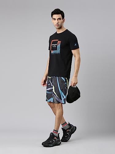 Image of XTEP Training Series, Polyester & Elastane for Better Stretch, Comfort Series, Sports Elastic Performance, Crew Neck Design, Comfort & Elastic Training T-Shirt for Men (White)