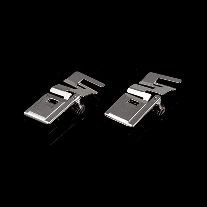 Pie prensatela metálico para máquina de coser miniatura 4