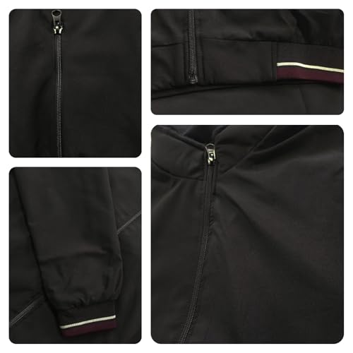Image of Leriya Fashion Men's Winter Polyester Standard Length Jacket | Lightweight Outerwear Jacket for Men | Full Sleeve Casual Winter Outfit | Stylish Zip-Up Jackets for Daily Travel & Outdoor Use