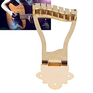 Remplacement du cordier de chevalet pour guitare électrique jazz(Or) - Les Beatles, Paul McCartney, John Lennon, RIngo Starr, George Harrison Remplacement du cordier de chevalet pour guitare électrique jazz(Or) – Image 4