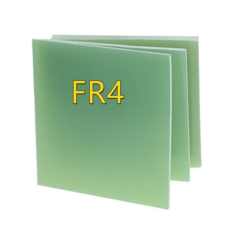 Placa epoxi de fibra de vidrio Placa epoxi verde agua, lámina de fibra vidrio FR4 0,5/1/2/3 mm espesor, tablero resina 3240 FR-4, 1 ud(500 * 300 * 1MM)
