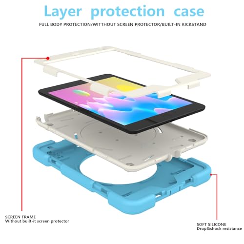 Funda protectora iPad mini 5 anticaídas para evitar roturas de pantalla en niños 6