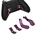 Controller Paddle, 4 Pezzi di Ricambio in Acciaio Inossidabile per Console di Gioco, Parti del Controller del Gamepad Compatibili per Xbox One Elite Controller Series 2 Modello 1797(Viola)
