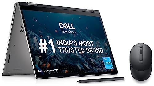Image of Dell Inspiron 14 inch 2-in-1 Laptop |Windows 11, MS Office 2021 |Intel i3-1215U |8GB Memory, 512GB SSD MS5120W-Black Pro W /L Dual Connectivity Mouse (Bluetooth 5.0 /Wireless 2.4G)