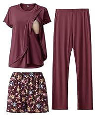 Purple Red&floral Shorts