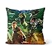 poduszki poduszka Hulk zielony olbrzymi poduszka nadruki lniana tkanina poduszki na kanapę poduszka kwadratowa dekoracja 40 x 40 cm
